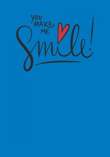 Nome do produtoYou make me smile 