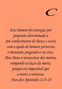 Nome do produtoATOS 2:23-24