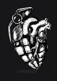 Nome do produtocoyotes  coração granada