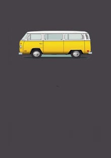 Nome do produtoVW - Kombi Amarela 