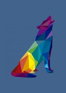 Nome do produtoWolf Colorido