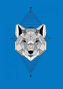 Nome do produtoLobo geometrico