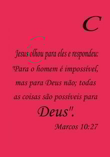 Nome do produtoMARCOS 10:27