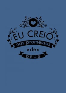 Nome do produtoEu Creio Nas Promessas De DEUS
