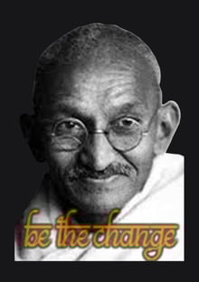 Nome do produtoGandhi Be The Change