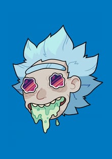 Nome do produtorick (rick and morty) psychedelic