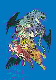 Nome do produtoSeven Caged Tigers