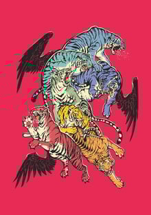 Nome do produtoSeven Caged Tigers