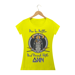 Nome do produtoCAMISETA DRINK WITH ODIN VINKINGS FEMININA