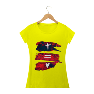 Nome do produtoCamiseta Cruz igual a amor