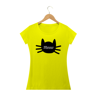 Nome do produtoCamisa Feminina Branca Gato +Cores