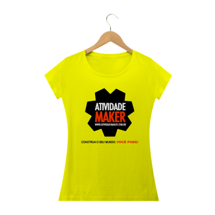 Nome do produtoCamiseta Feminina - Atividade Maker