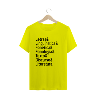 Nome do produtoCamisa Letras & 1