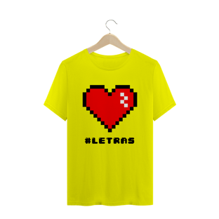 Nome do produtoCamisa Letras Pixel 