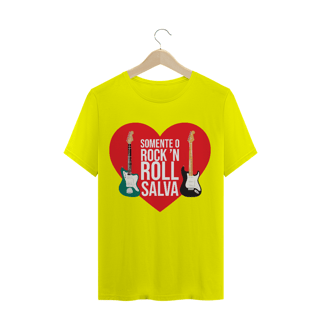 Nome do produto Camiseta Básica Rock Salva