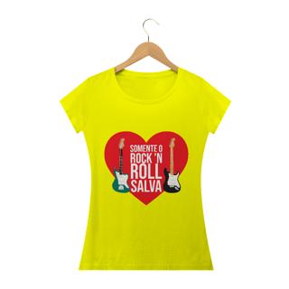 Nome do produto Camiseta Feminina Rock Salva