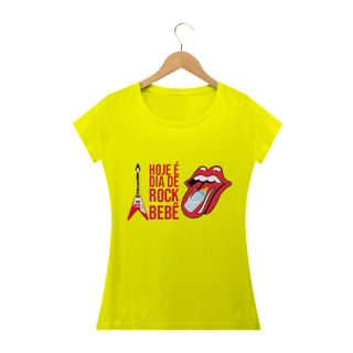 Nome do produto Camiseta Feminina Rock Bebe