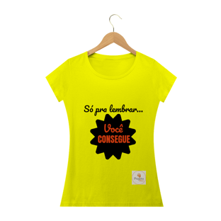 Nome do produtoCam. Fem. - Você consegue