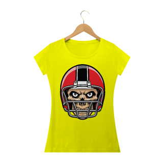 Nome do produto Camiseta Feminina Caveira Jogador