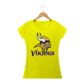 Nome do produto Camiseta Feminina Vikings 2