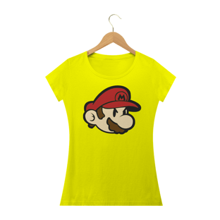 Nome do produtoCamiseta Feminina Face Super Mario