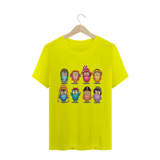 Nome do produtoCamiseta Corujinhas (animais)