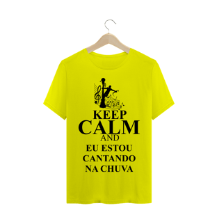 Nome do produtoCamiseta Masculina Cantando na Chuva
