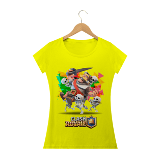Nome do produtoCamiseta Feminina Clash Royale 1