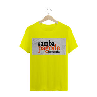 Nome do produtoCamiseta com Frase de Samba