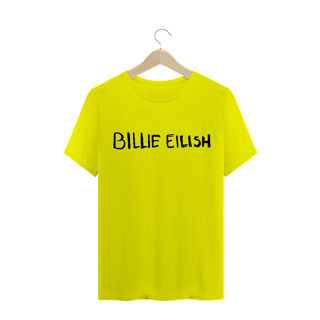 Nome do produto CAMISA - BILLIE EILISH (escrita preta)
