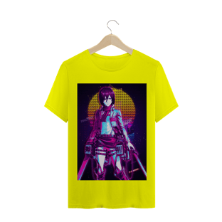 Nome do produtoCamiseta - Mikasa Neon Retrô
