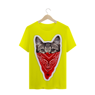 Nome do produtoCamisa Masculina Gangster Cat Life Is Good