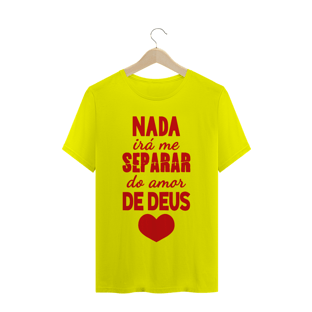 Nome do produtoCAMISETA Frase Bíblica - Rm 8:39 // cristã