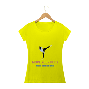 Nome do produtoCamiseta Baby Quality Move Your Body Nox