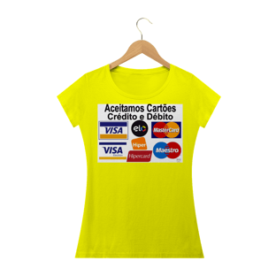 Nome do produtoCamisa feminina aceitamos cartões de crédito