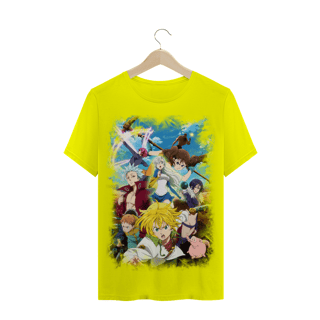 Nome do produto Camisa Nanatsu no Taizai PROMOÇÃO DE INAUGURAÇÃO DE 59,90 POR APENAS 45,69