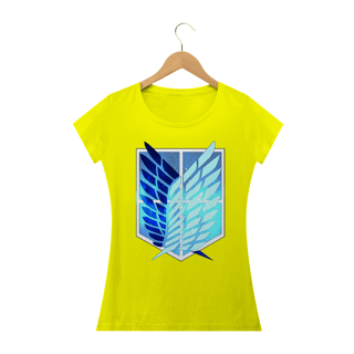 Nome do produto Camisa feminina Attack on Titan - PROMOÇÃO DE INAUGURAÇÃO DE 59,90 POR APENAS 45,69