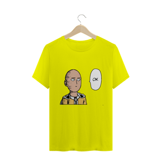 Nome do produto Camisa Saimata One Punch Man PROMOÇÃO DE INAUGURAÇÃO DE 59,90 POR APENAS 45,69