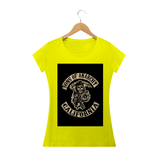Nome do produto Camisa Baby Long Feminina - SONS OF ANARCHY - PROMOÇÃO DE INAUGURAÇÃO DE 59,90 POR APENAS 45,69