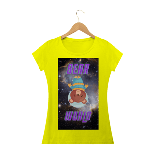 Nome do produtoBear World baby look urso no espaço
