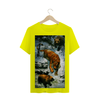 Nome do produto TIGRE SIBERIANO VS URSO PARDO DE AMUR - DESENHO