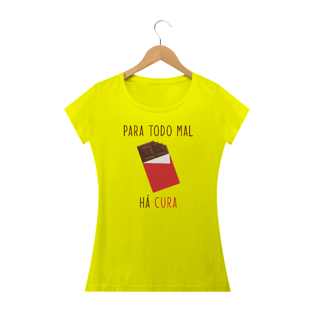 Nome do produtoBaby Long Para Todo Mal Há Cura - Chocolate