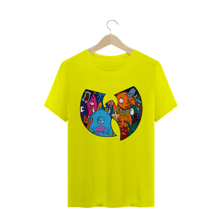 Nome do produtoT-Shirt Camiseta de Malha Quality WUTANG Logo Monster