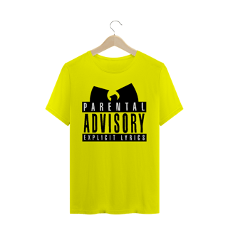 Nome do produtoCamiseta de Malha Quality Wu Tang Clan Parental Advisory Explicit Lyrics