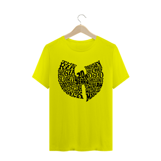 Nome do produtoCamiseta de Malha Quality Wu Tang Clan  20 Years Black