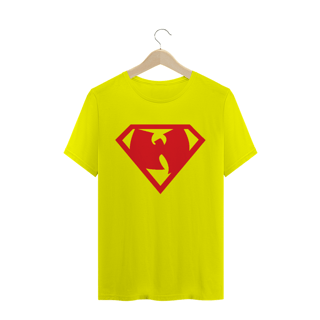 Nome do produtoCamiseta de Malha Quality Wu Tang Clan Logo Super Vermelho