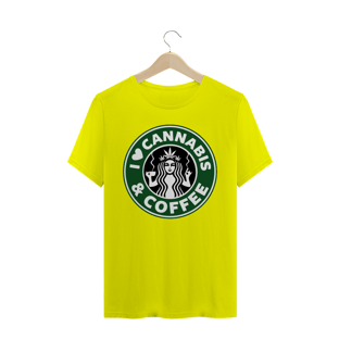 Nome do produtoI love Cannabis e Coffee (T-Shirt)