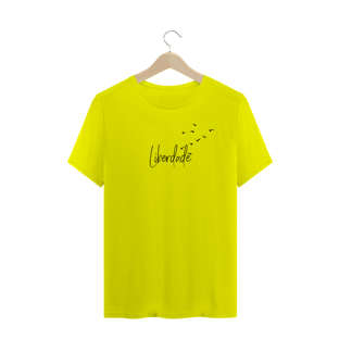 Nome do produtoCamiseta Liberdade (Série palavras - fonte preta)