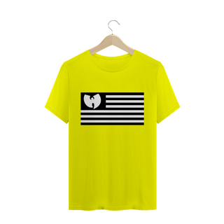 Nome do produtoCamiseta de Malha Quality Wu Tang Clan Flag Invertida
