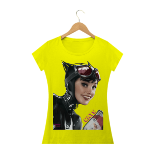 Nome do produtoMulher Gato! Camisa Feminina Baby Long Quality